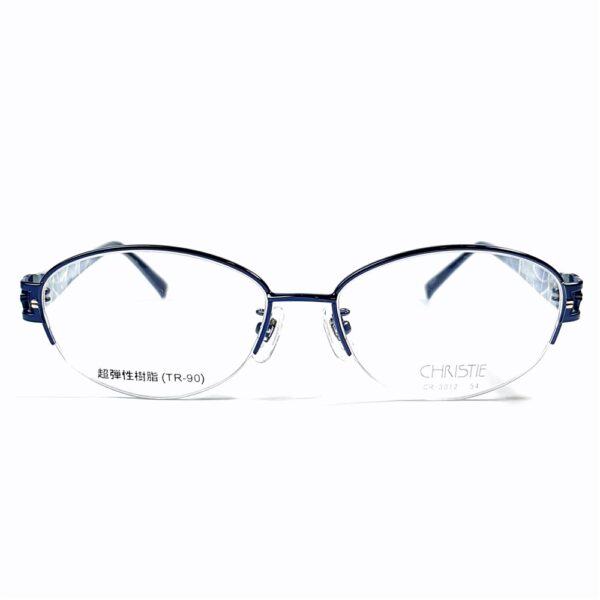 5944-Gọng kính nữ-Mới/Chưa sử dụng-CHRISTIE CR 3012 halfrim eyeglasses frame2