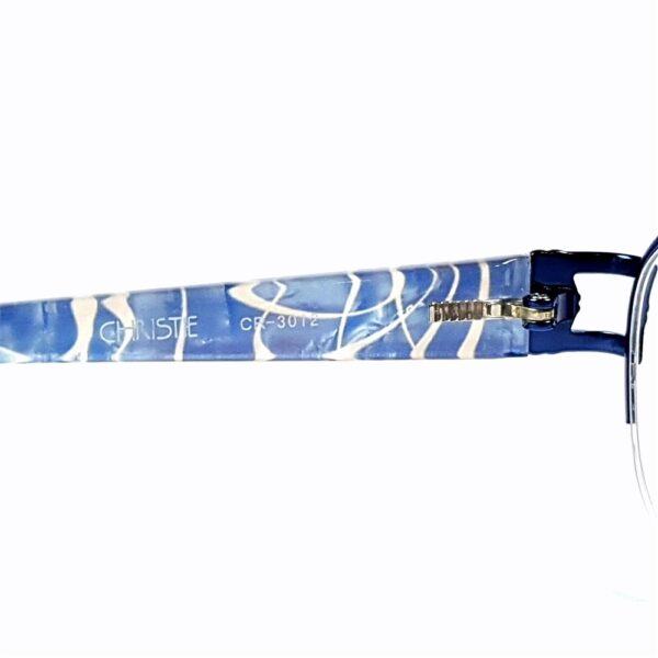 5944-Gọng kính nữ-Mới/Chưa sử dụng-CHRISTIE CR 3012 halfrim eyeglasses frame13