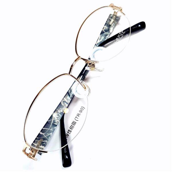 5945-Gọng kính nữ-Mới/Chưa sử dụng-CHRISTIE CR 3012 halfrim eyeglasses frame16