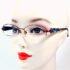 5943-Gọng kính nữ-Mới/Chưa sử dụng-CHRISTIE CR 3010 halfrim eyeglasses frame21