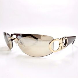 5952-Kính mát nữ-Khá mới-SALVATORE FERRAGAMO 1047 rimless sunglasses