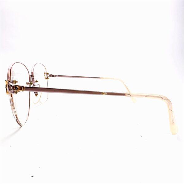 5983-Gọng kính nữ-Như mới-A.TESTONI 0.1Ct Sapphire T8725 rim less eyeglasses frame3