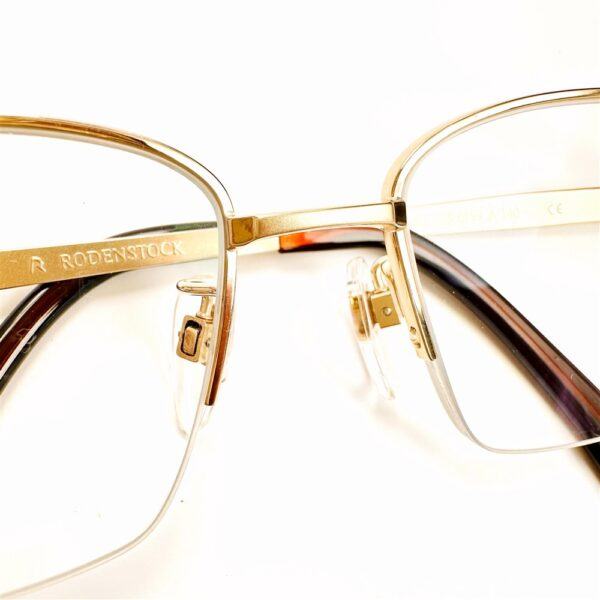 5984-Gọng kính nam/nữ-Gần như mới-RODENSTOCK R0159 half rim eyeglasses frame15