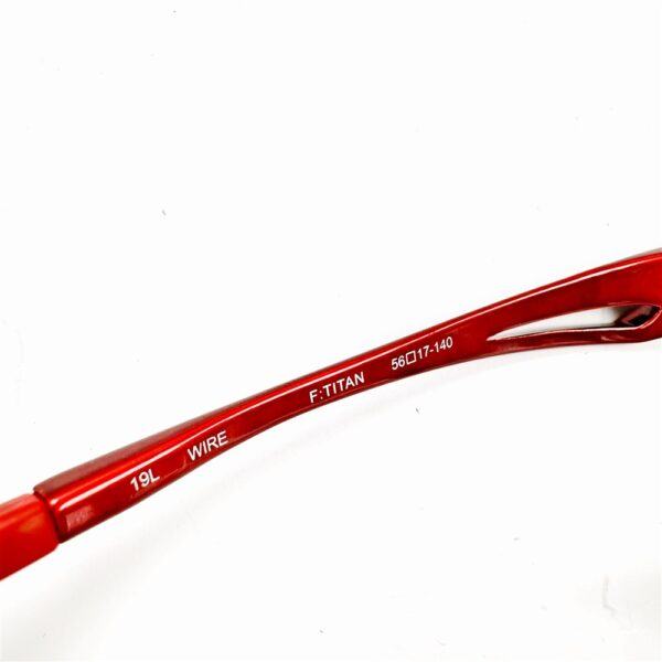 5990-Gọng kính nam/nữ-Gần như mới-I-ATHLETE IA445 half rim sport eyeglasses frame11