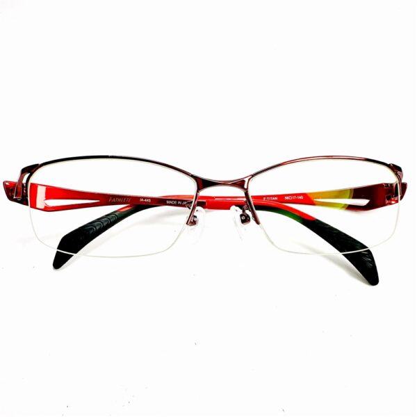 5990-Gọng kính nam/nữ-Gần như mới-I-ATHLETE IA445 half rim sport eyeglasses frame0