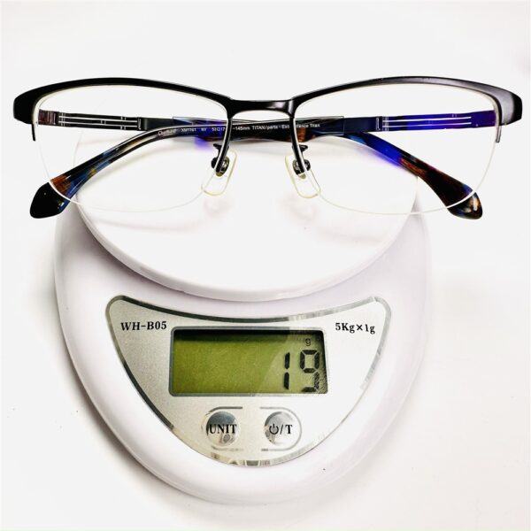 5975-Gọng kính nam/nữ-Khá mới-CHARMANT MENS MARK XM1161 half rim eyeglasses frame19