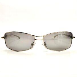 5970-Kính mát nam/nữ-Gần như mới-Silver color & black glass sunglasses