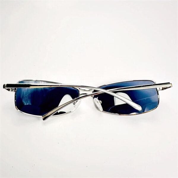 5970-Kính mát nam/nữ-Gần như mới-Silver color & black glass sunglasses10