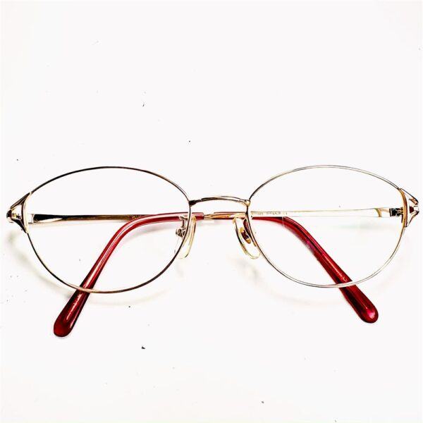 6610-Gọng kính nữ-Gần như mới-CHARMANT TAKATA VO3577 gold color eyeglasses frame0