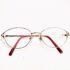 6610-Gọng kính nữ-Gần như mới-CHARMANT TAKATA VO3577 gold color eyeglasses frame0