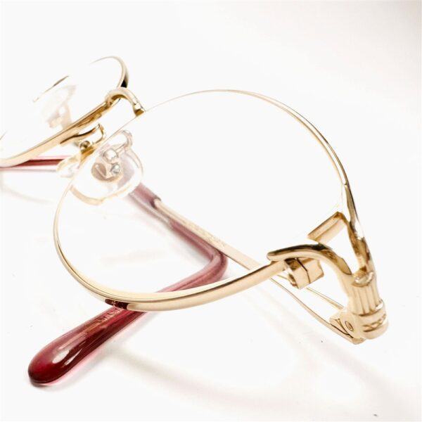 6610-Gọng kính nữ-Gần như mới-CHARMANT TAKATA VO3577 gold color eyeglasses frame15