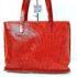 5424-Túi xách tay/Đeo vai-ETRO red textured leather tote bag-Gần như mới4