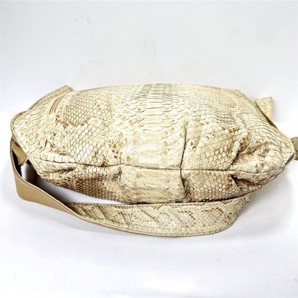 5438-Túi đeo vai/đeo chéo-Japan Python leather large crossbody bag-Đã sử dụng2