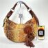 5439-Túi đeo vai-KANSAI Impact Python leather large shoulder/hobo bag-Khá mới16