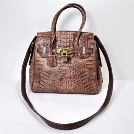 5428-Túi xách tay/đeo vai da cá sấu-CROCODILE skin birkin style handbag-Đã sử dụng