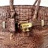 5428-Túi xách tay/đeo vai da cá sấu-CROCODILE skin birkin style handbag-Đã sử dụng8