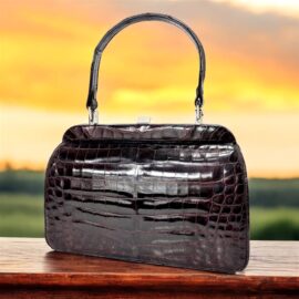 5437-Túi xách tay-Crocodile leather vintage handbag-Đã sử dụng