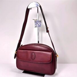 7223-Túi đeo chéo/đeo vai-CARTIER Bordeaux crossbody/shoulder bag-Đã sử dụng