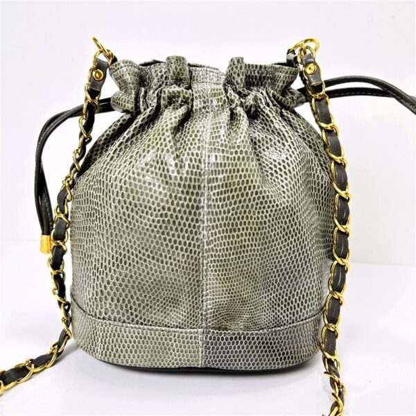 7201-Túi đeo chéo nhỏ-JRA Lizard leather small bucket bag-Đã sử dụng2