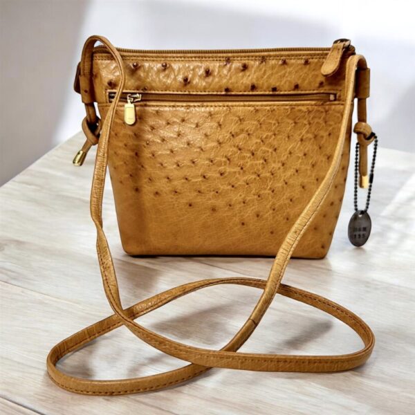 5441-Túi đeo chéo-JRA Ostrich leather crossbody  bag-Khá mới/Ít sử dụng0