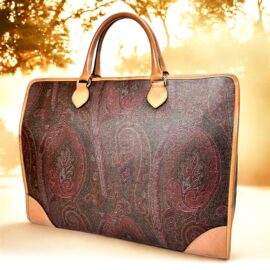 5448-Túi xách tay-ETRO Paisley business bag-Đã sử dụng