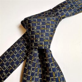 3647-Caravat-FENDI silk tie-Gần như mới