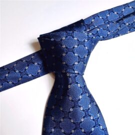 3643-Caravat-CELINE Paris silk tie-Khá mới