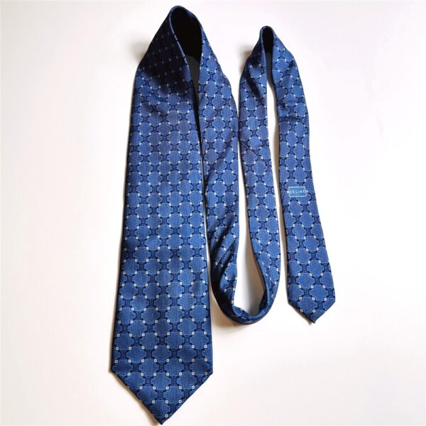 3643-Caravat-CELINE Paris silk tie-Khá mới6