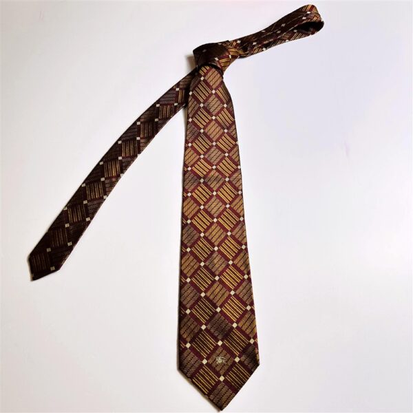 3657-Caravat-BURBERRYS silk tie-Gần như mới1