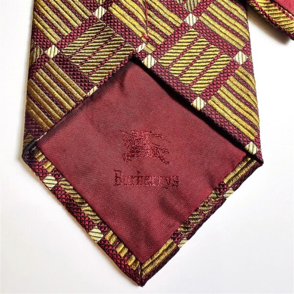 3657-Caravat-BURBERRYS silk tie-Gần như mới6