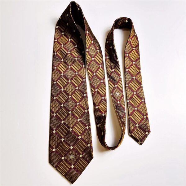 3657-Caravat-BURBERRYS silk tie-Gần như mới7