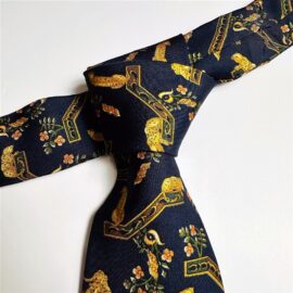 3623-Caravat-SALVATORE FERRAGAMO silk tie-Mới/Chưa sử dụng