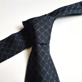 3607-Caravat-HERMES H logo silk tie-Khá mới