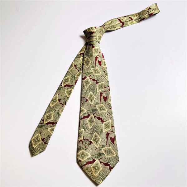 3658-Caravat-BURBERRYS silk tie-Gần như mới1