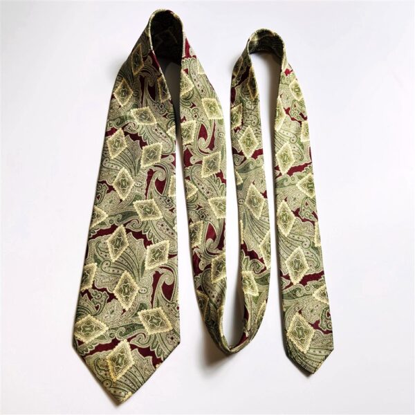 3658-Caravat-BURBERRYS silk tie-Gần như mới7