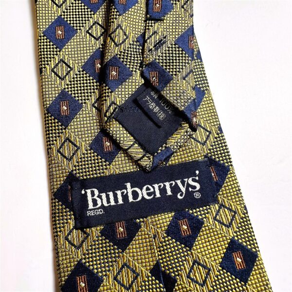 3659-Caravat-BURBERRYS silk tie-Gần như mới6