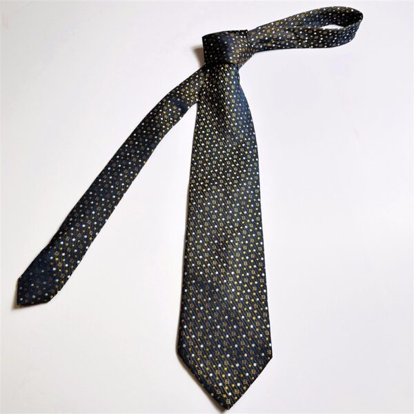 3654-Caravat-FENDI silk tie-Khá mới1