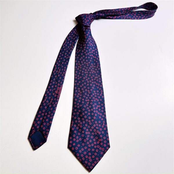 3610-Caravat-HERMES 7847FA silk tie-Đã sử dụng/Khá sạch1