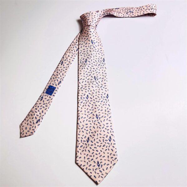 3616-Caravat-HERMES 7992EA silk tie-Khá mới1