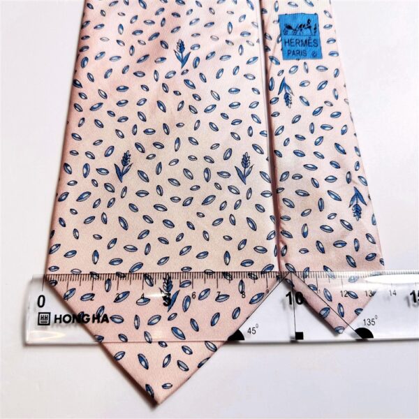 3616-Caravat-HERMES 7992EA silk tie-Khá mới4