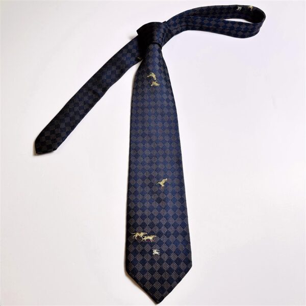 3660-Caravat-BURBERRYS silk tie-Gần như mới1