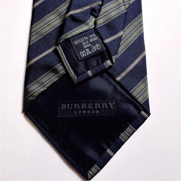 3661-Caravat-BURBERRY London silk tie-Gần như mới6