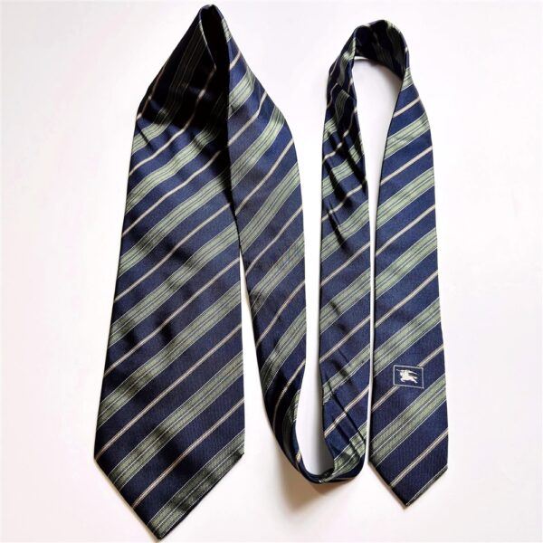 3661-Caravat-BURBERRY London silk tie-Gần như mới8