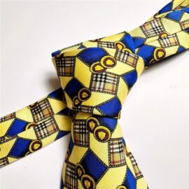 3664-Caravat-BURBERRYS silk tie-Gần như mới