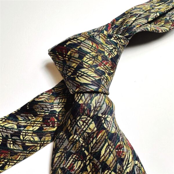 3665-Caravat-BURBERRYS silk tie-Khá mới0