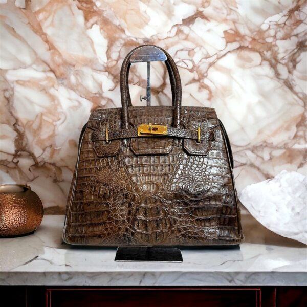 hermes skin birkin style bag