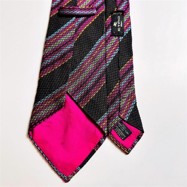 3755-Caravat-ETRO Italy silk tie 10cm-Gần như mới4