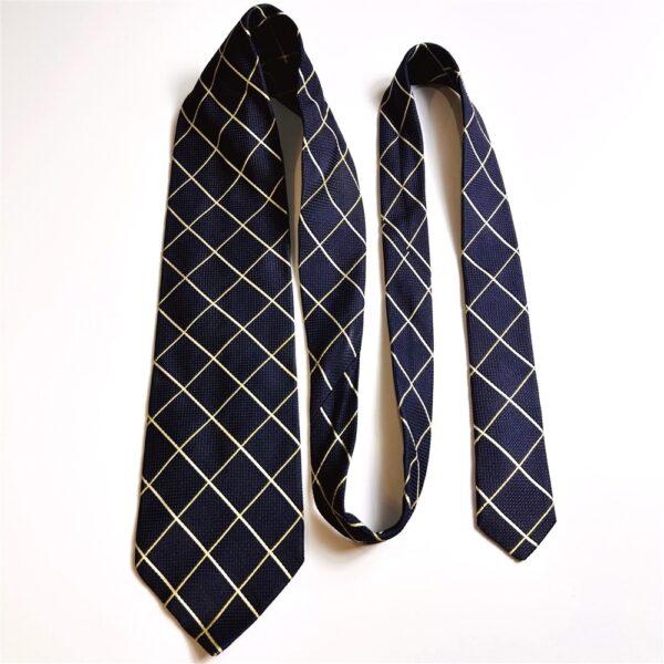 3764-Caravat-CHAPS by RALPH LAUREN silk tie 9.2cm-Gần như mới6