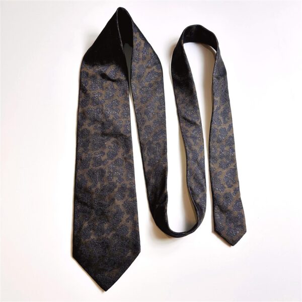 3751-Caravat-AQUASCUTUM London silk tie 8.8cm-Khá mới6