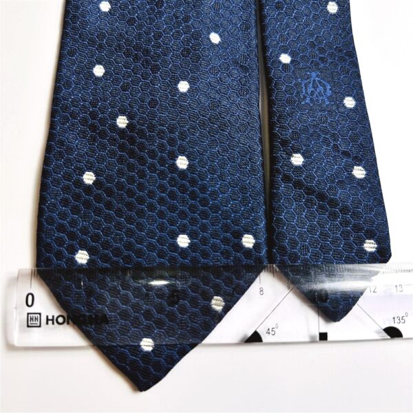 3691-Caravat-DUNHILL for Japan football team 2018 silk tie 8.3cm-Khá mới3